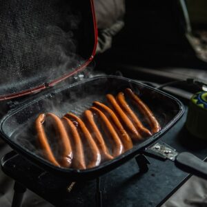 Giants fishing Pánev na vaření Eazi Pan Large (32cm) +Sada příborů černý nerez Cutlery SS 410 ( 4pc - set ) – Obrázok 4