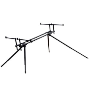 Giants fishing Stojan High Pod 3 Rods Black – Obrázok 5