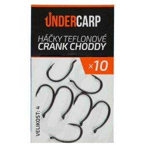 UnderCarp Háčiky Teflonové CRANK CHODDY – Obrázok 1