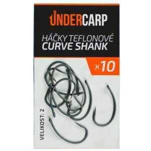 UnderCarp Háčiky Teflonové CURVE SHANK