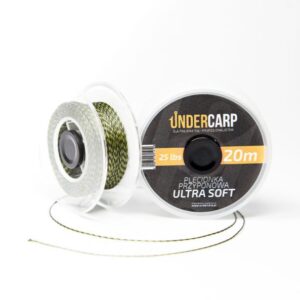 UnderCarp Pletená šnúrka 20m Ultra soft