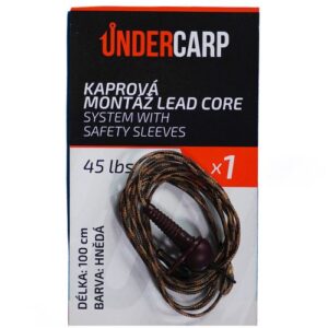 UnderCarp Leadcore rigs 45 lbs / 100 cm – Obrázok 3
