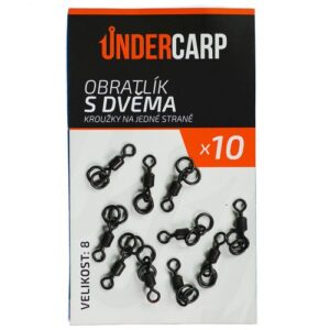 UnderCarp Obratlík s dvoma krúžkami na jednej strane, veľ. 8.