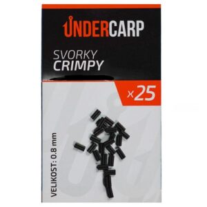 UnderCarp Svorky Crimpy 0.6 mm- 0.8 mm