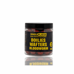SINGLEPLAYER Boilies Wafters Bloodworm 150g 16mm